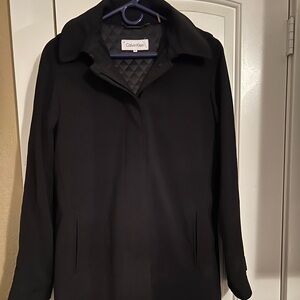 Calvin Klein Overcoat with hood